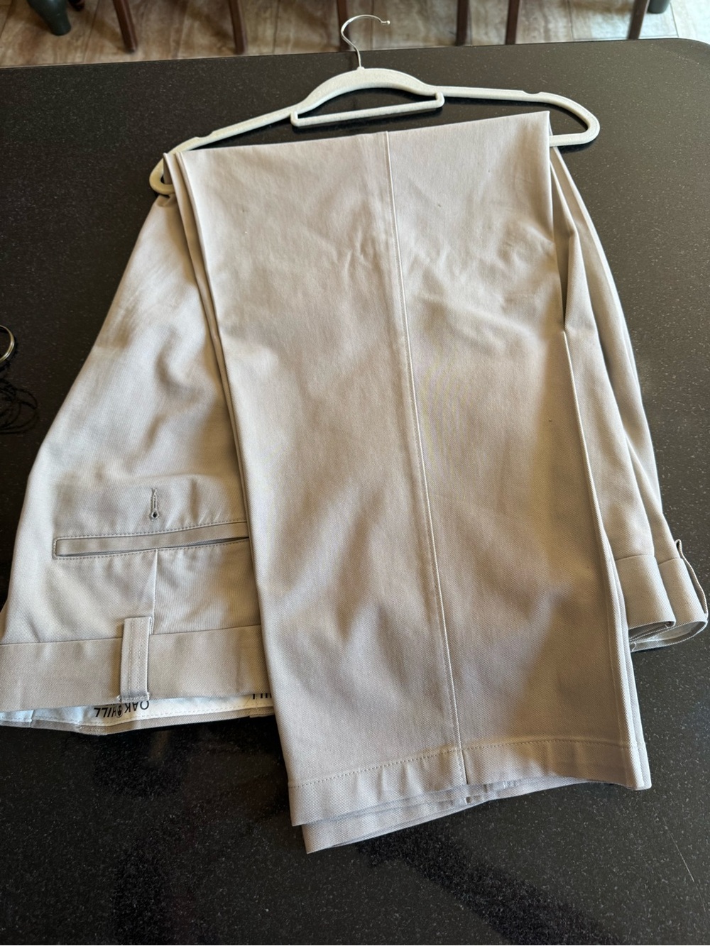 Men's Dress Pants in Light Taupe — Classic Tailored Style